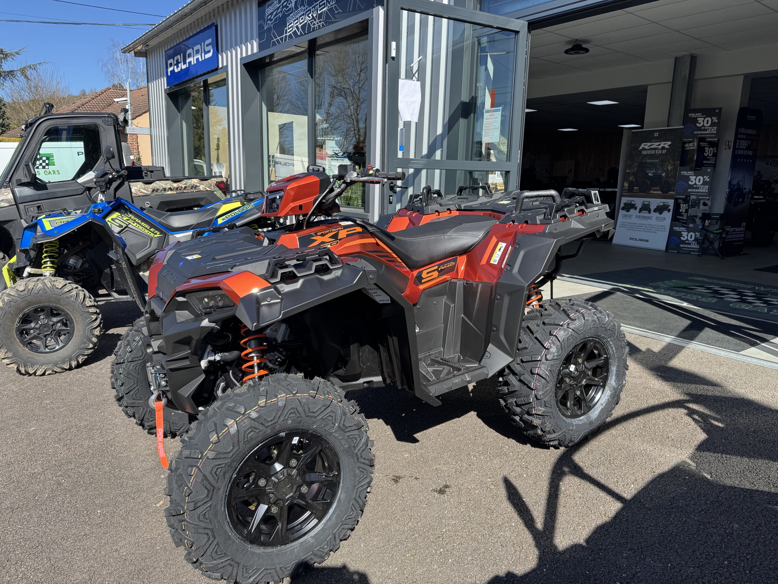 Sportsman XP 1000s Lava Orange – Image 4